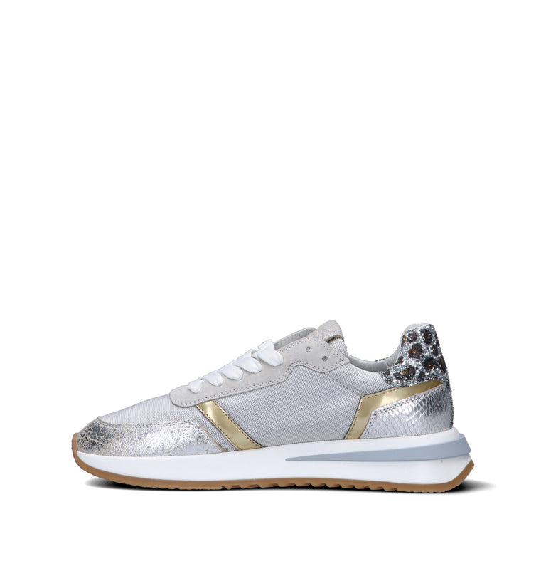 PHILIPPE MODEL Sneaker donna argento