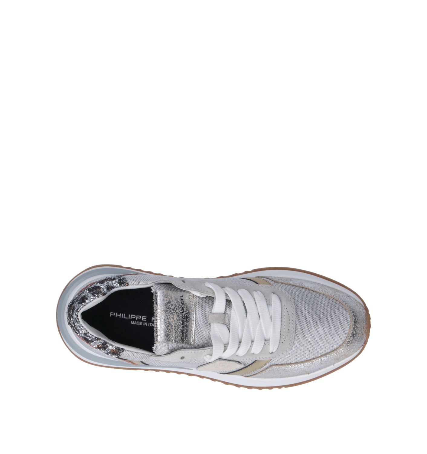 PHILIPPE MODEL Sneaker donna argento