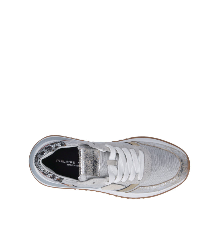 PHILIPPE MODEL Sneaker donna argento