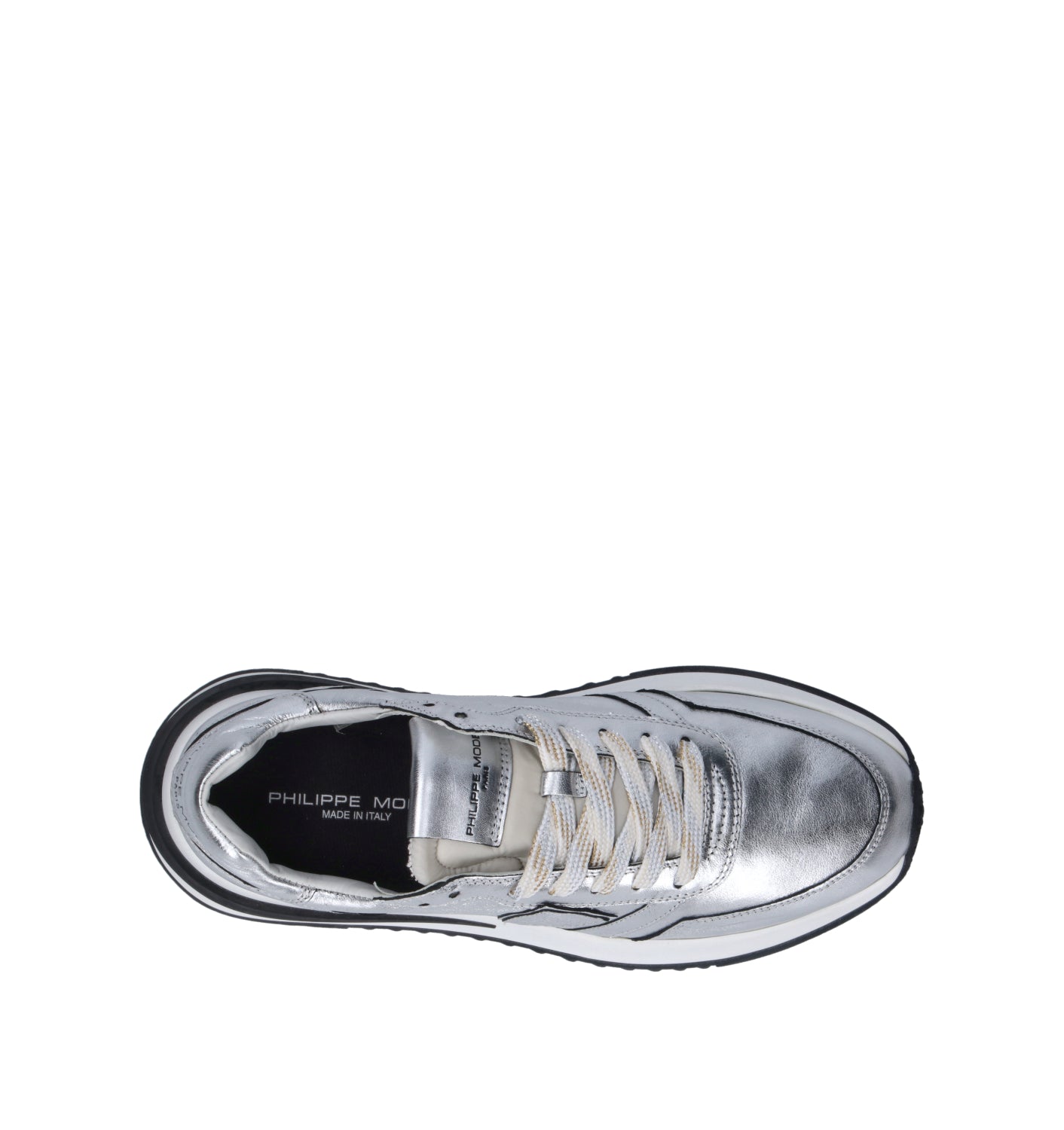 PHILIPPE MODEL Sneaker donna argento