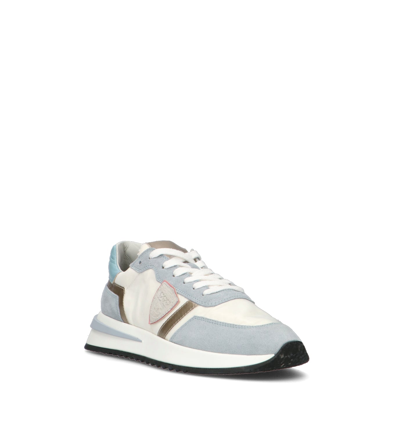 PHILIPPE MODEL Sneaker donna bianca/azzurra