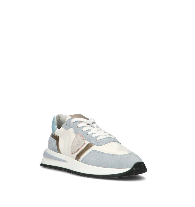 PHILIPPE MODEL Sneaker donna bianca/azzurra