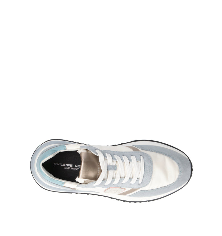 PHILIPPE MODEL Sneaker donna bianca/azzurra