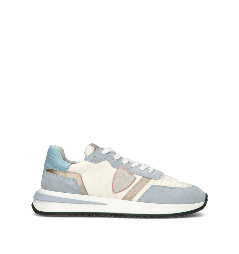 PHILIPPE MODEL Sneaker donna bianca/azzurra