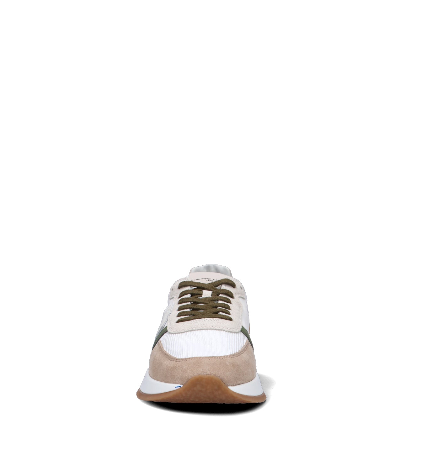 PHILIPPE MODEL Sneaker uomo bianca/marrone