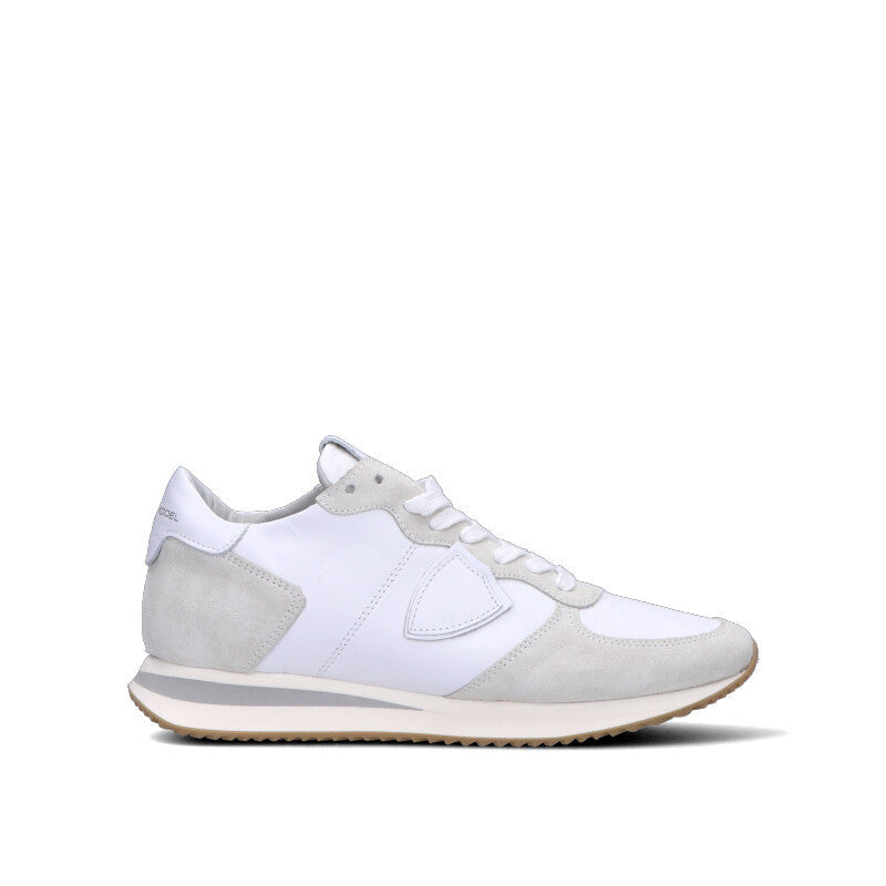 PHILIPPE MODEL Sneaker donna bianca in pelle