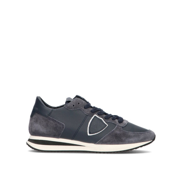 PHILIPPE MODEL Sneaker donna blu in pelle