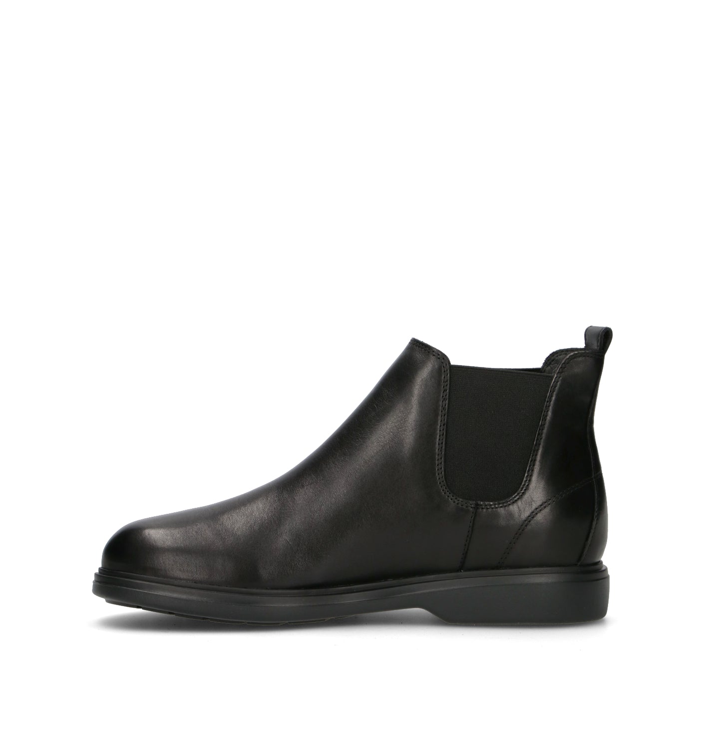 GEOX Tronchetto uomo nero in pelle