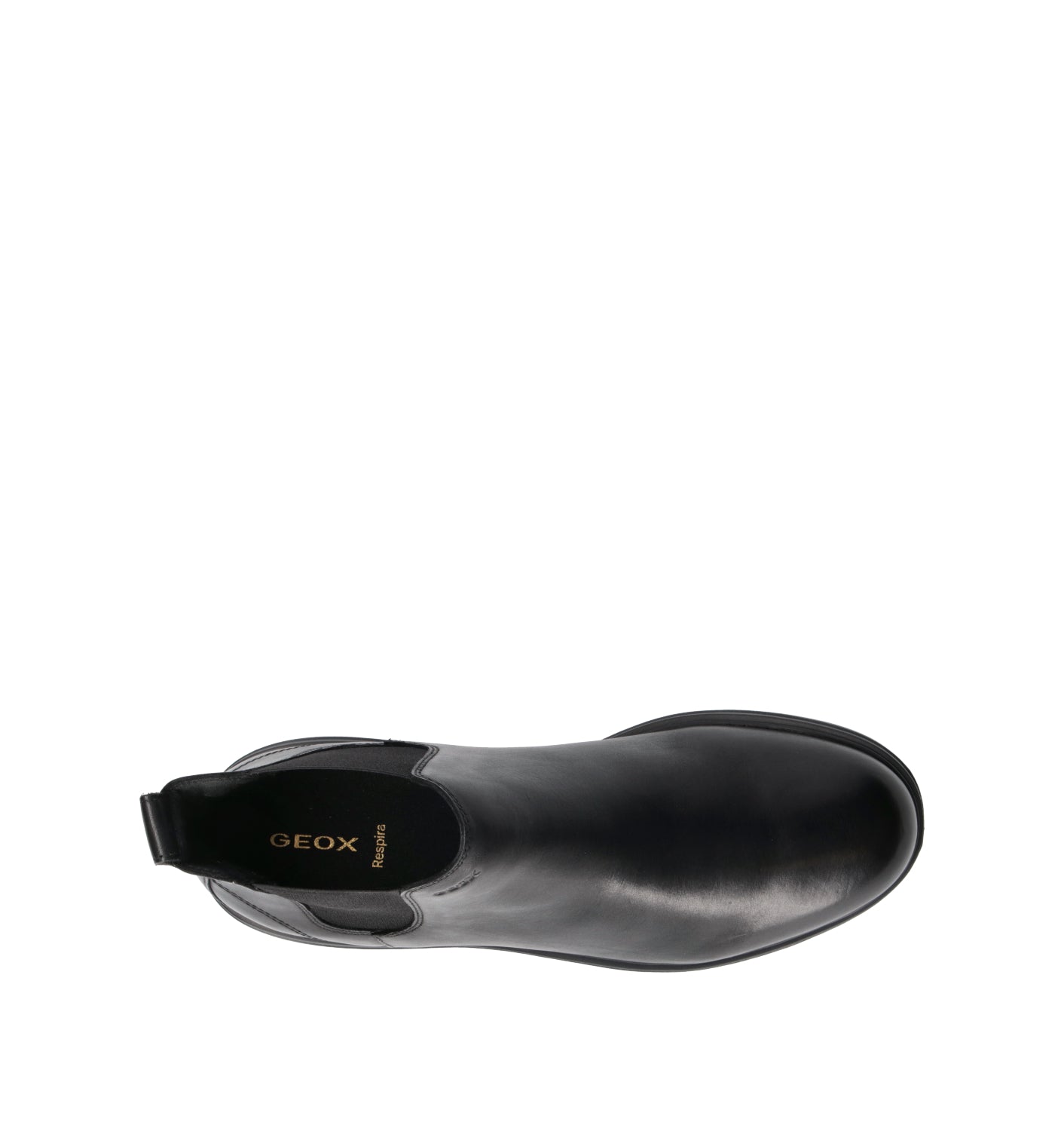 GEOX Tronchetto uomo nero in pelle