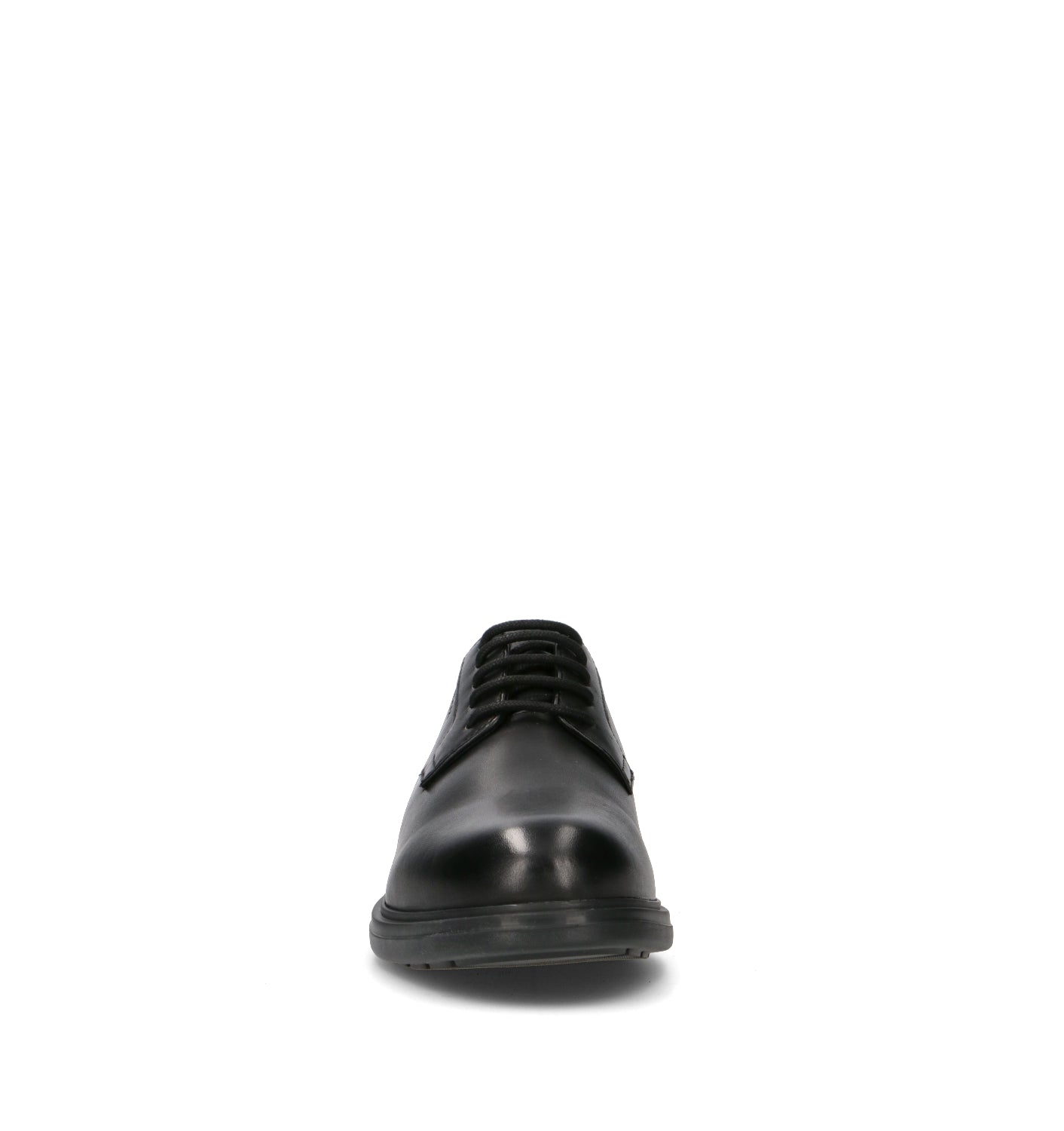 GEOX Stringata uomo nera in pelle