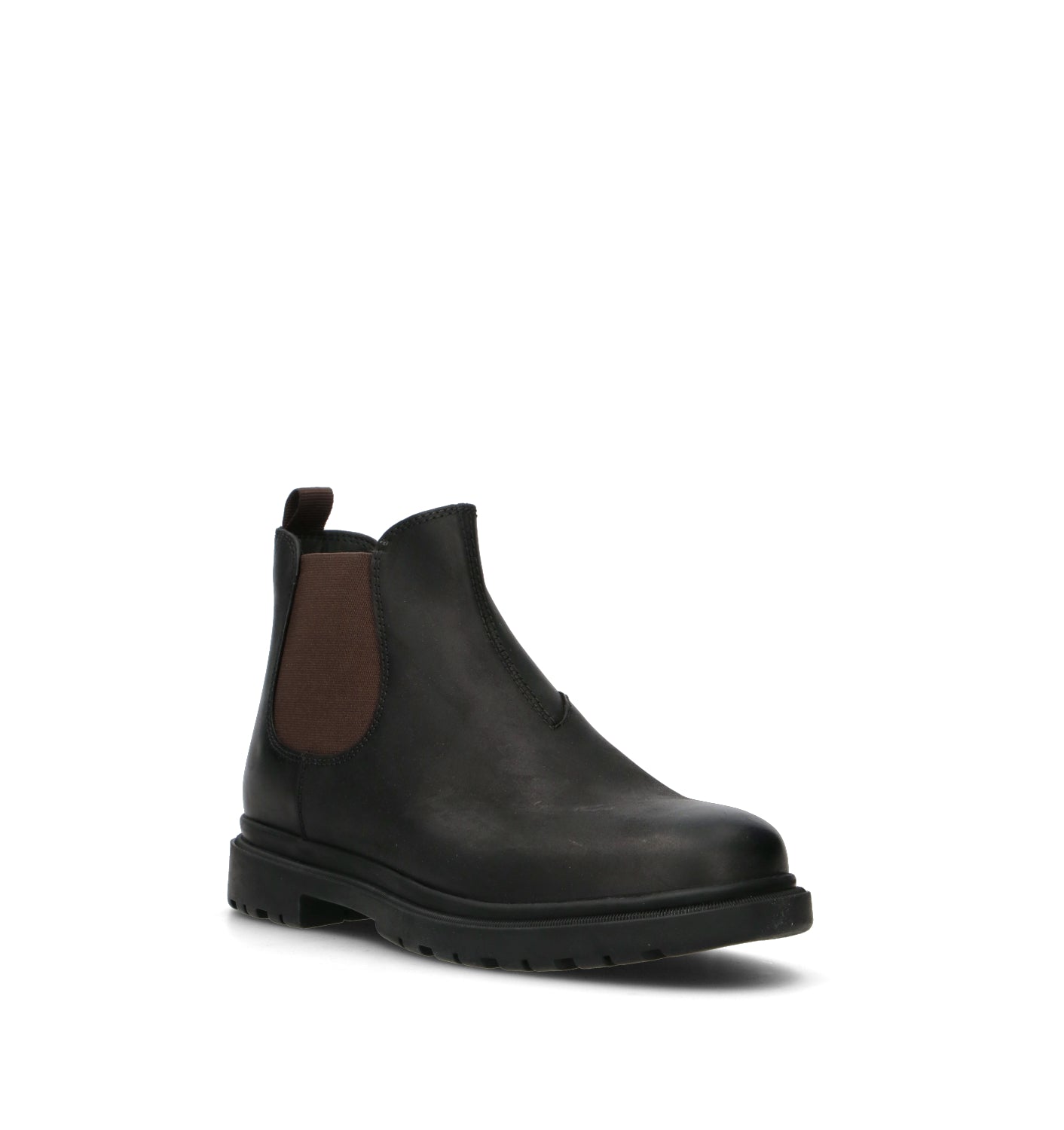 GEOX Beatles uomo nero in pelle