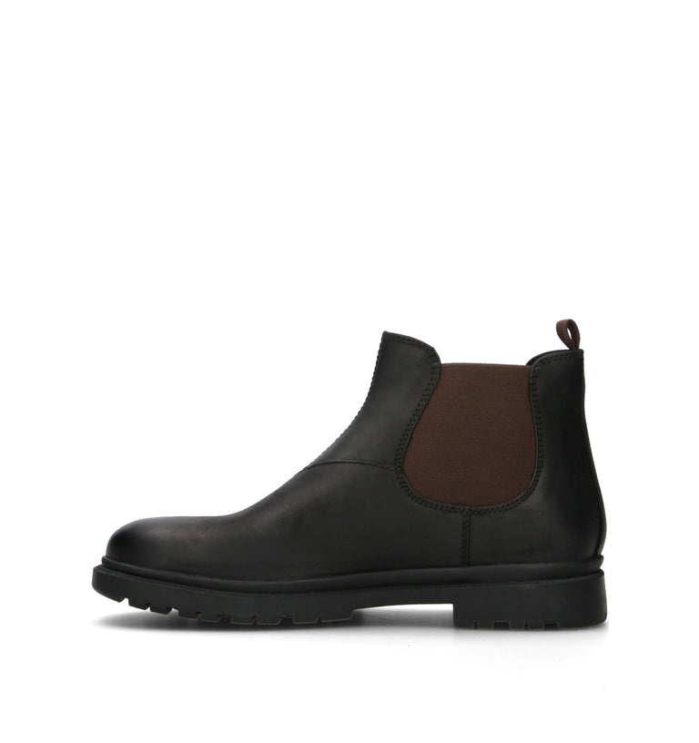 GEOX Beatles uomo nero in pelle
