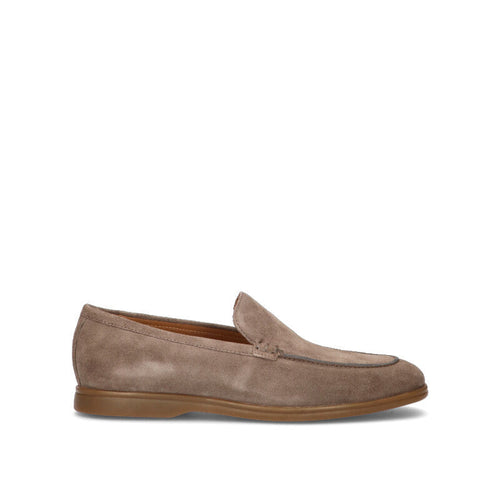GEOX Mocassino uomo taupe  in suede