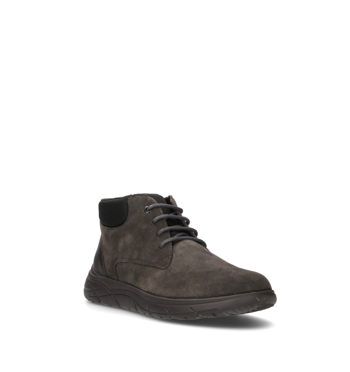 GEOX Polacco uomo grigio in suede