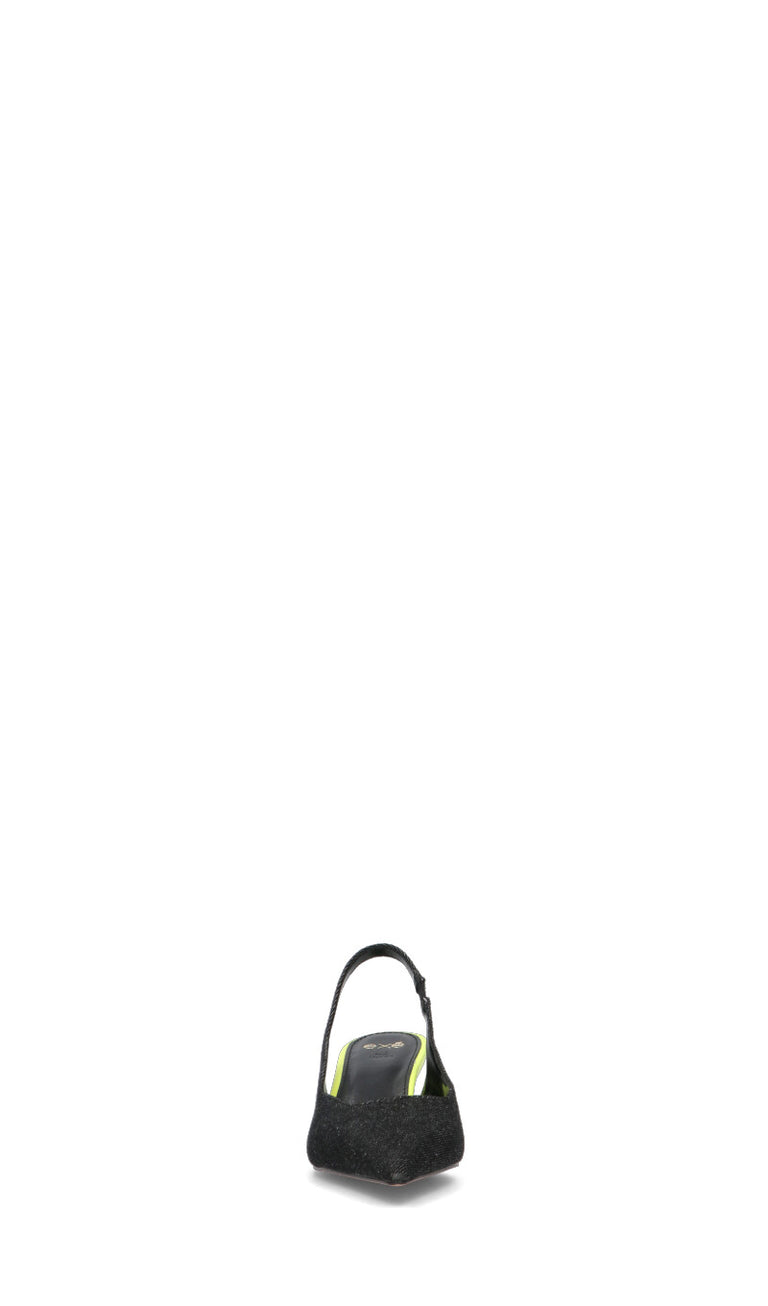 EXE Slingback donna nera/gialla