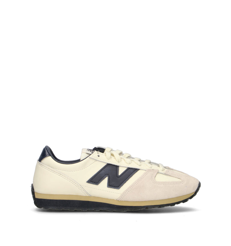 NEW BALANCE Sneaker uomo panna in pelle