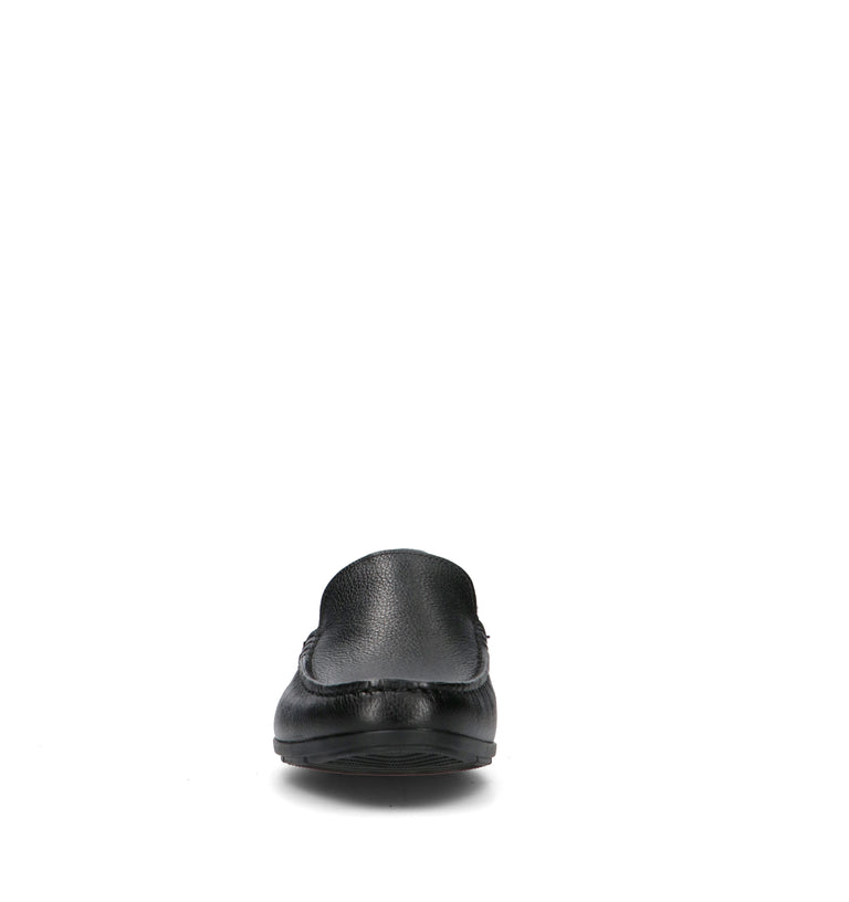GEOX Mocassino uomo nero in pelle
