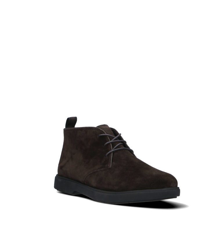 GEOX Polacco uomo marrone in suede