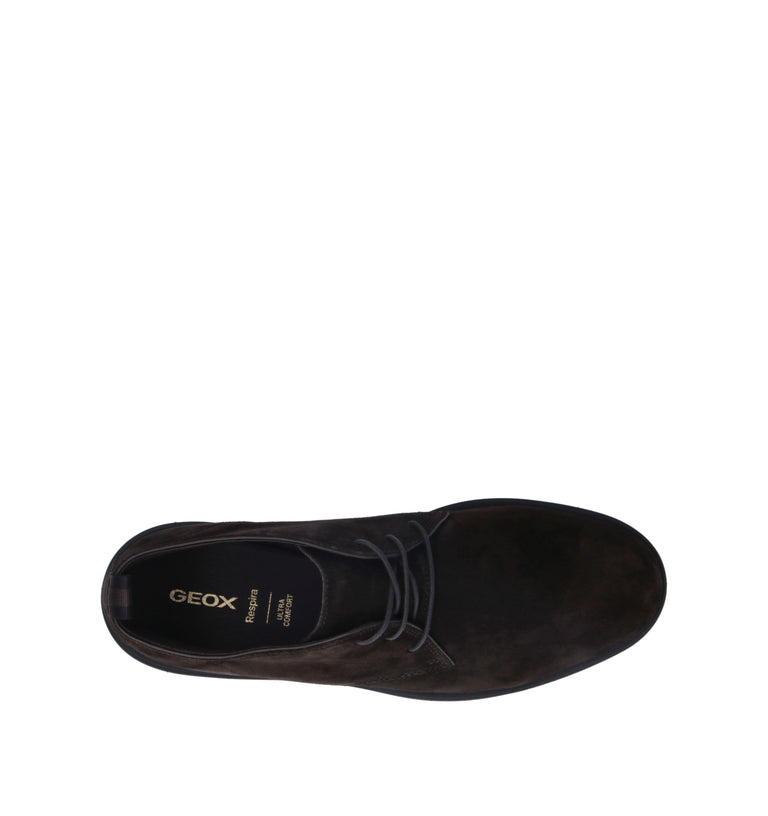 GEOX Polacco uomo marrone in suede