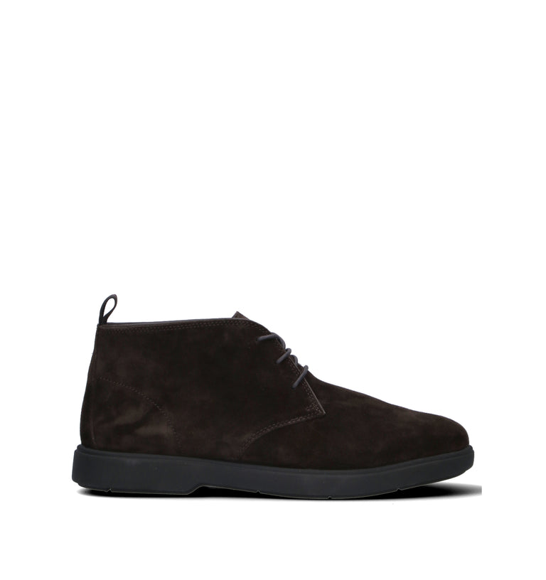 GEOX Polacco uomo marrone in suede