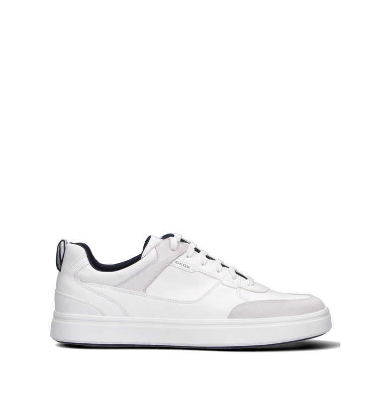 GEOX Sneaker uomo bianca in pelle