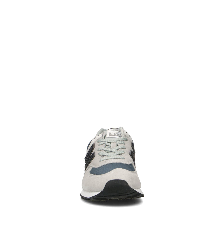 NEW BALANCE 574 Sneaker uomo grigia/blu