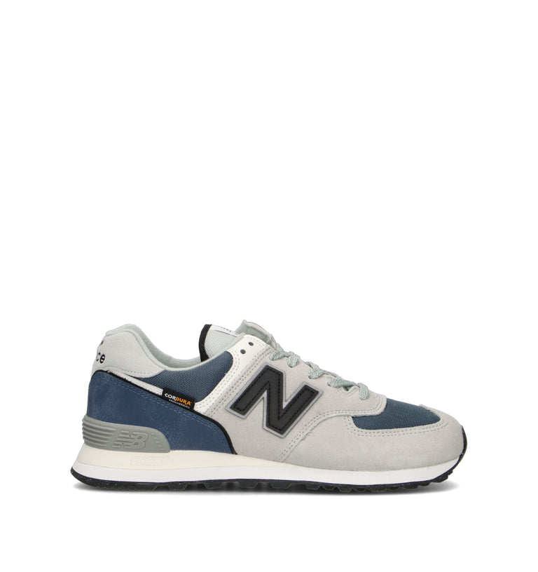 NEW BALANCE 574 Sneaker uomo grigia/blu