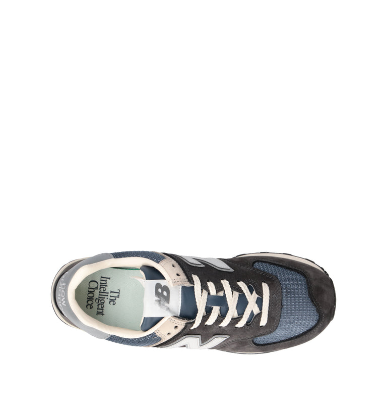 NEW BALANCE Sneaker uomo nera/blu