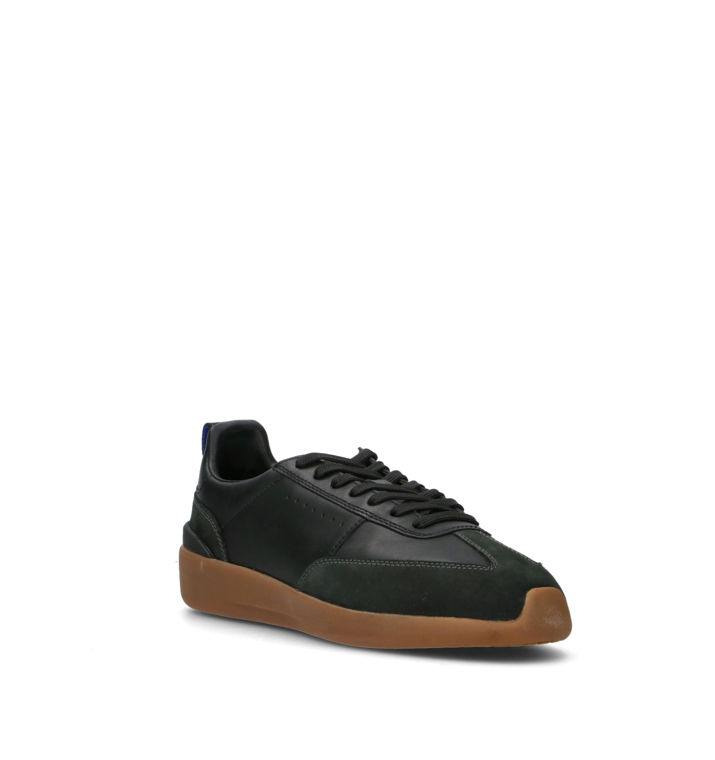 GEOX Sneaker uomo nera in pelle