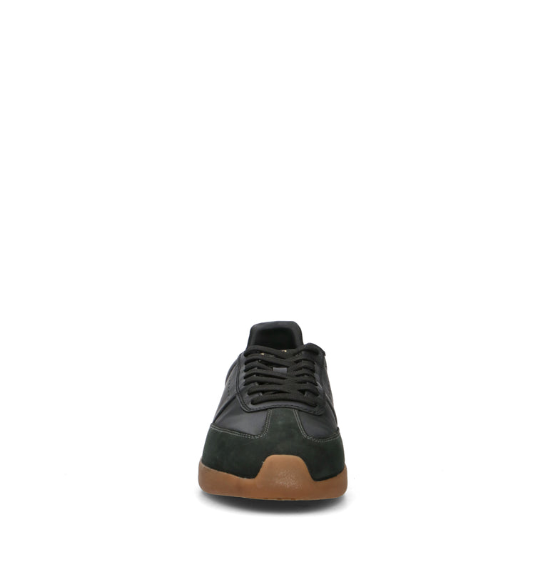 GEOX Sneaker uomo nera in pelle