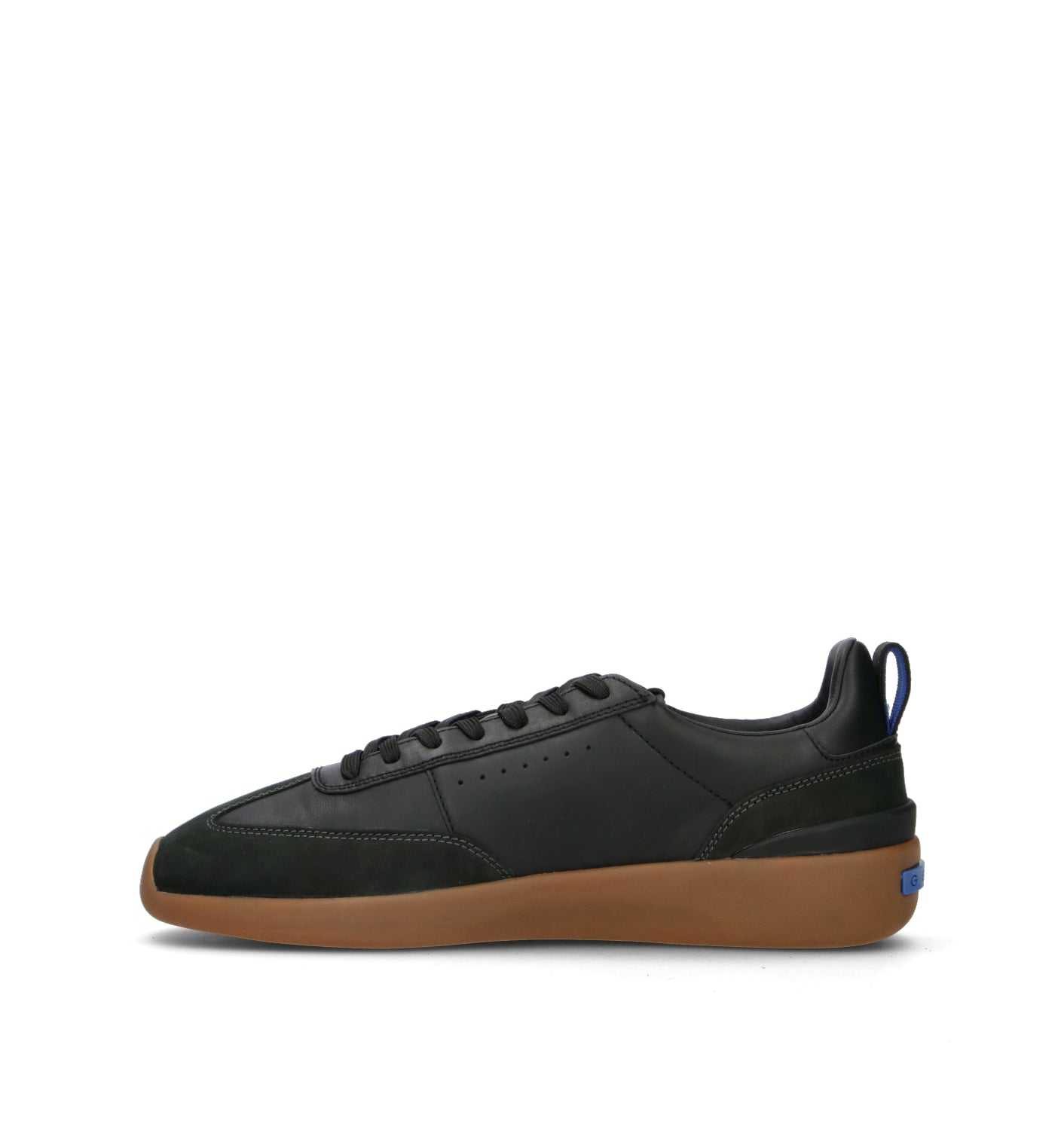 GEOX Sneaker uomo nera in pelle