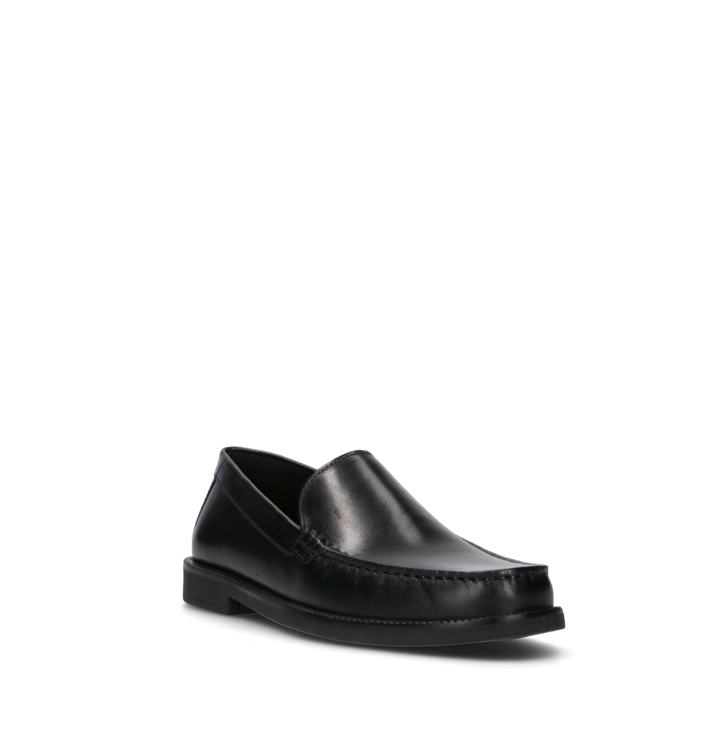 GEOX Mocassino uomo nero in pelle