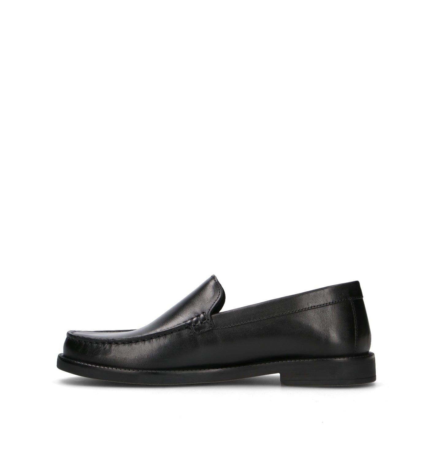 GEOX Mocassino uomo nero in pelle