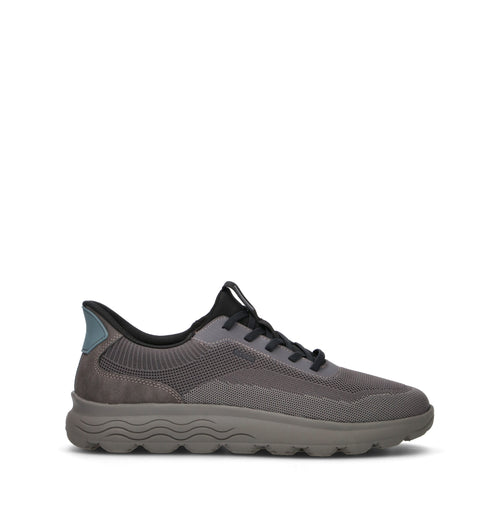 GEOX Sneaker uomo grigia in pelle