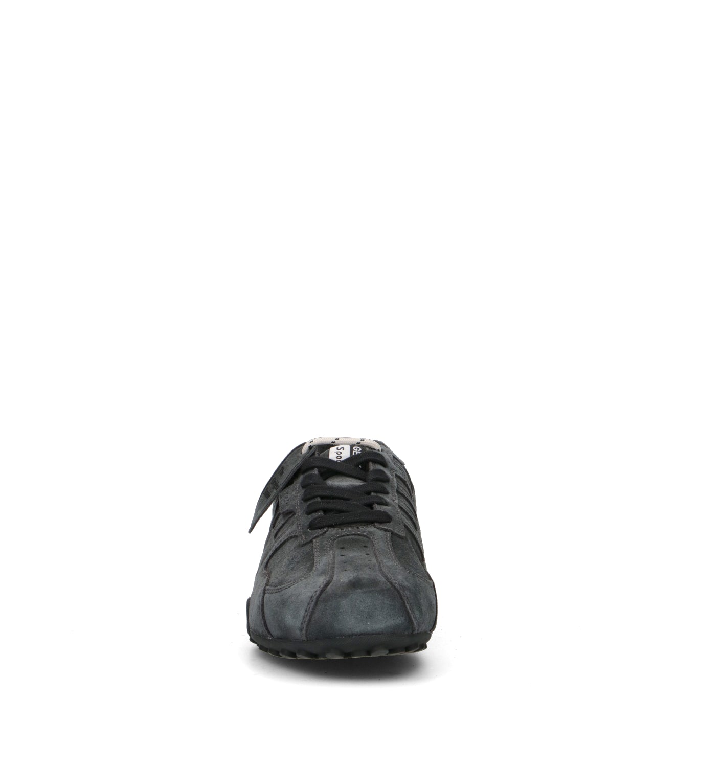 GEOX Sneaker uomo nera in suede