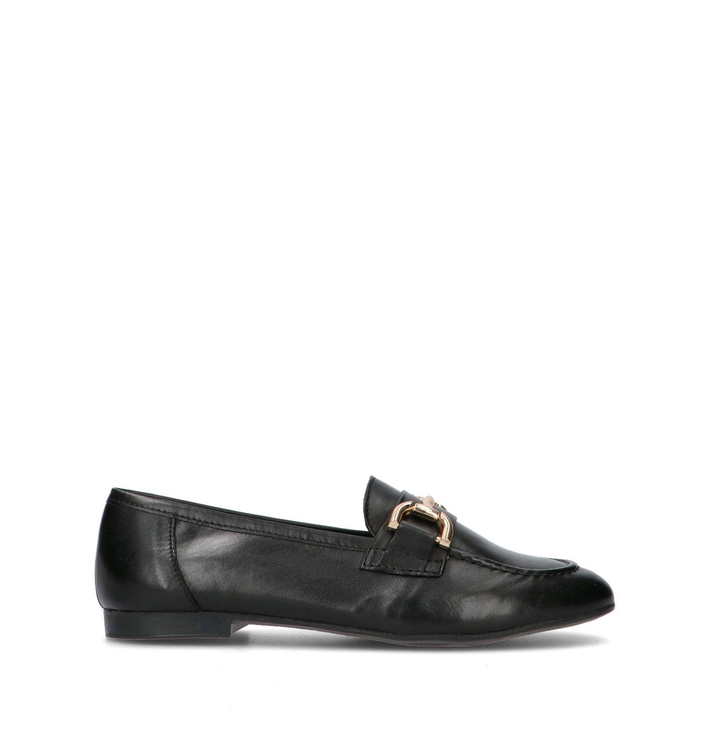 VUEVA Mocassino donna nero in pelle