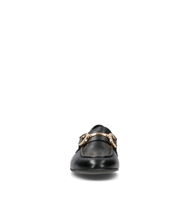 VUEVA Mocassino donna nero in pelle