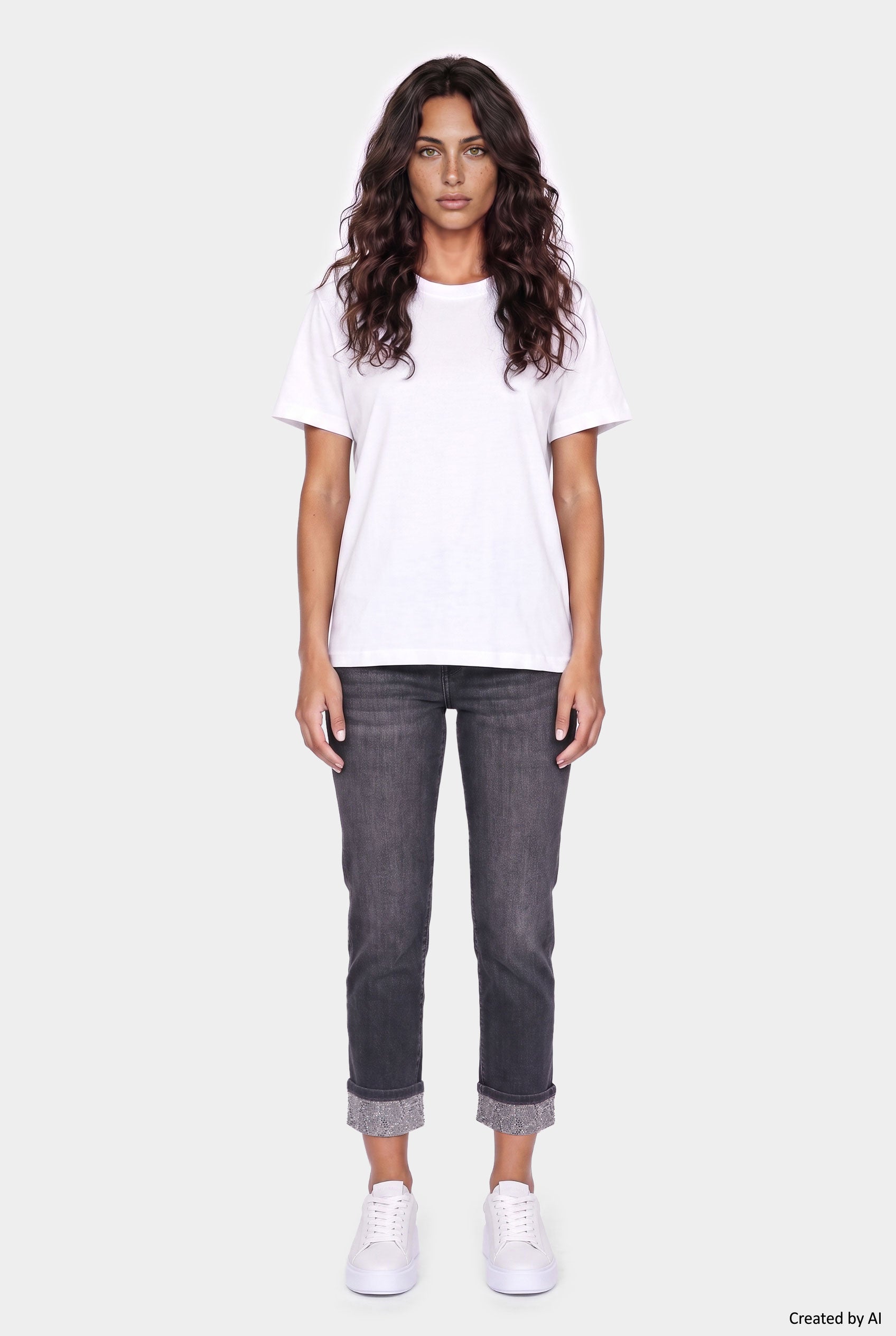 LIU JO Pantalone donna denim grigio