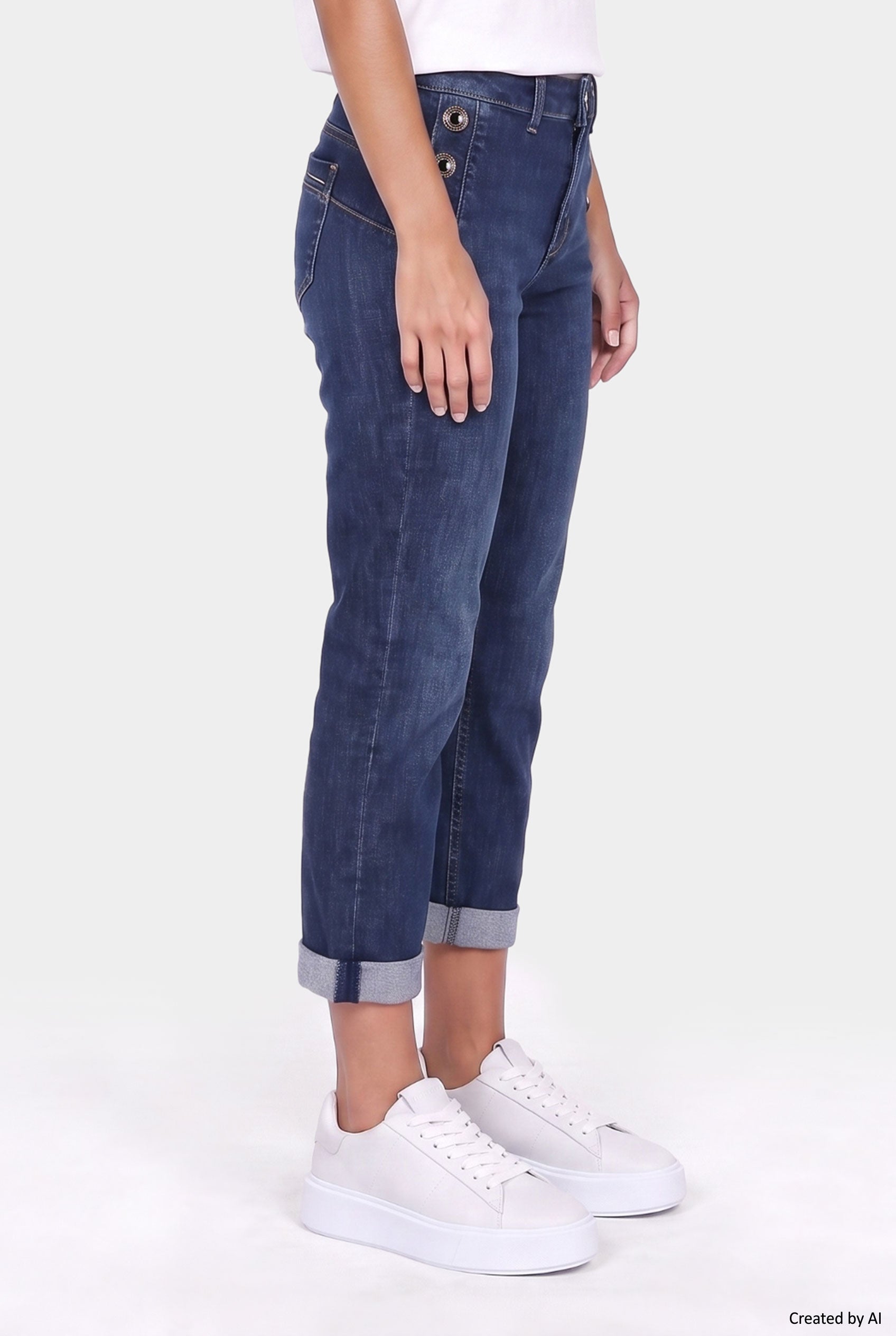 LIU JO Pantalone donna denim blu