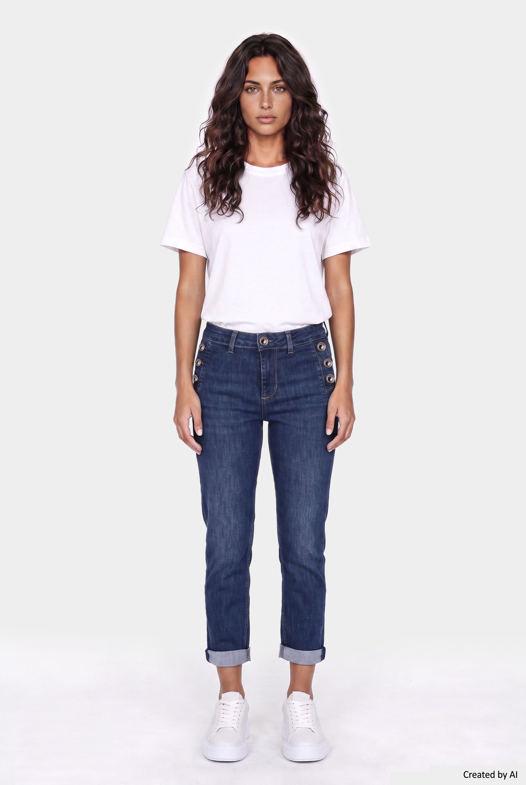 LIU JO Pantalone donna denim blu