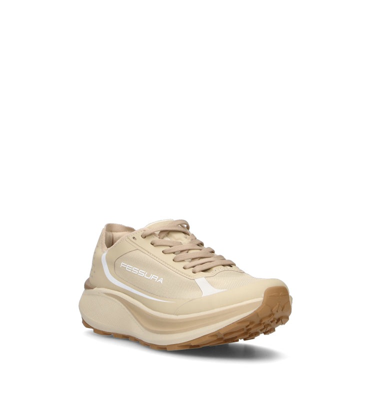 FESSURA Scarpa trail running donna beige