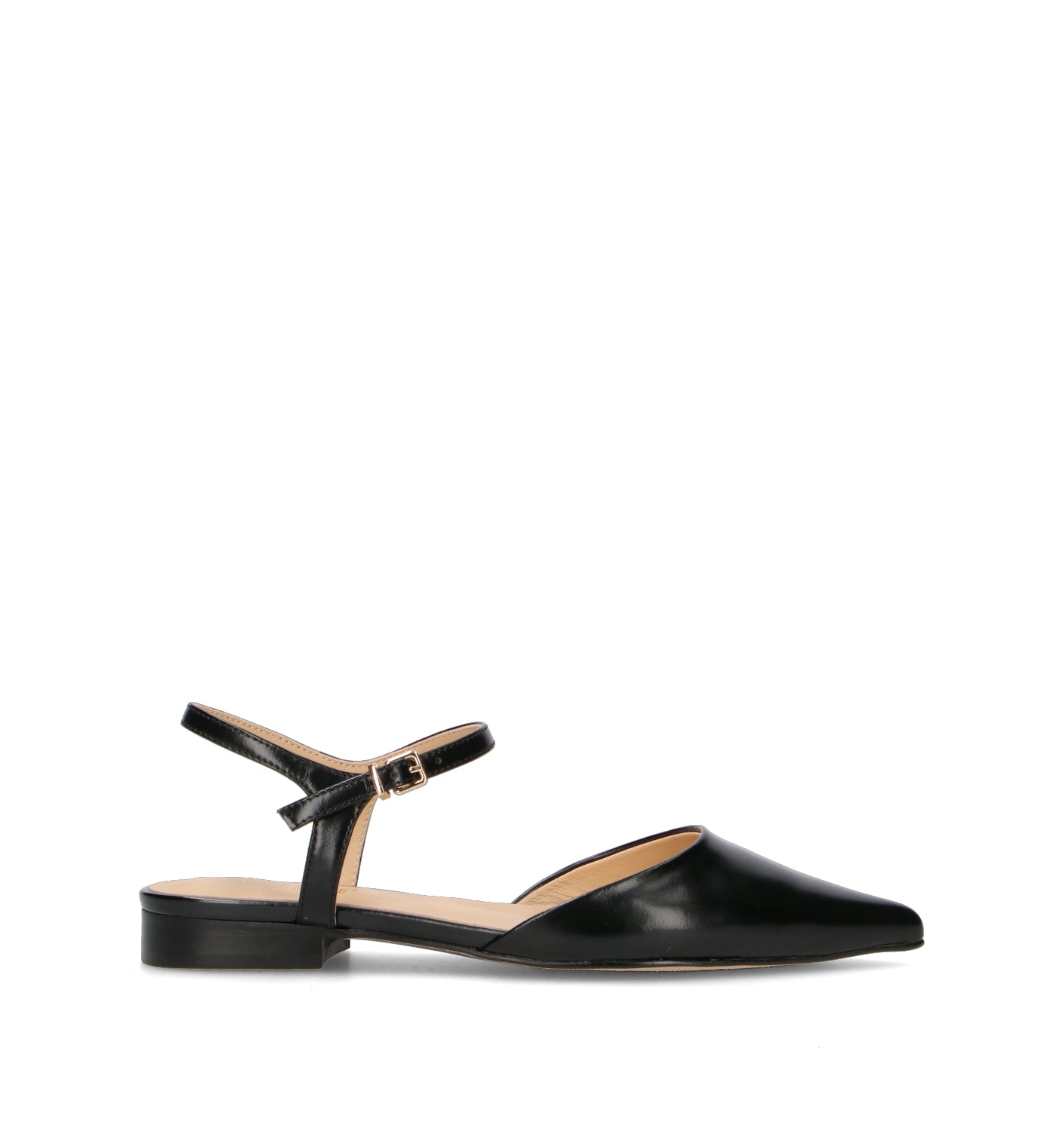 VIOLABLU' Slingback donna nera in pelle