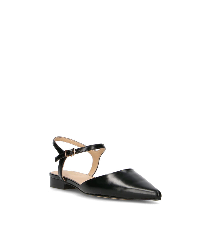 VIOLABLU' Slingback donna nera in pelle