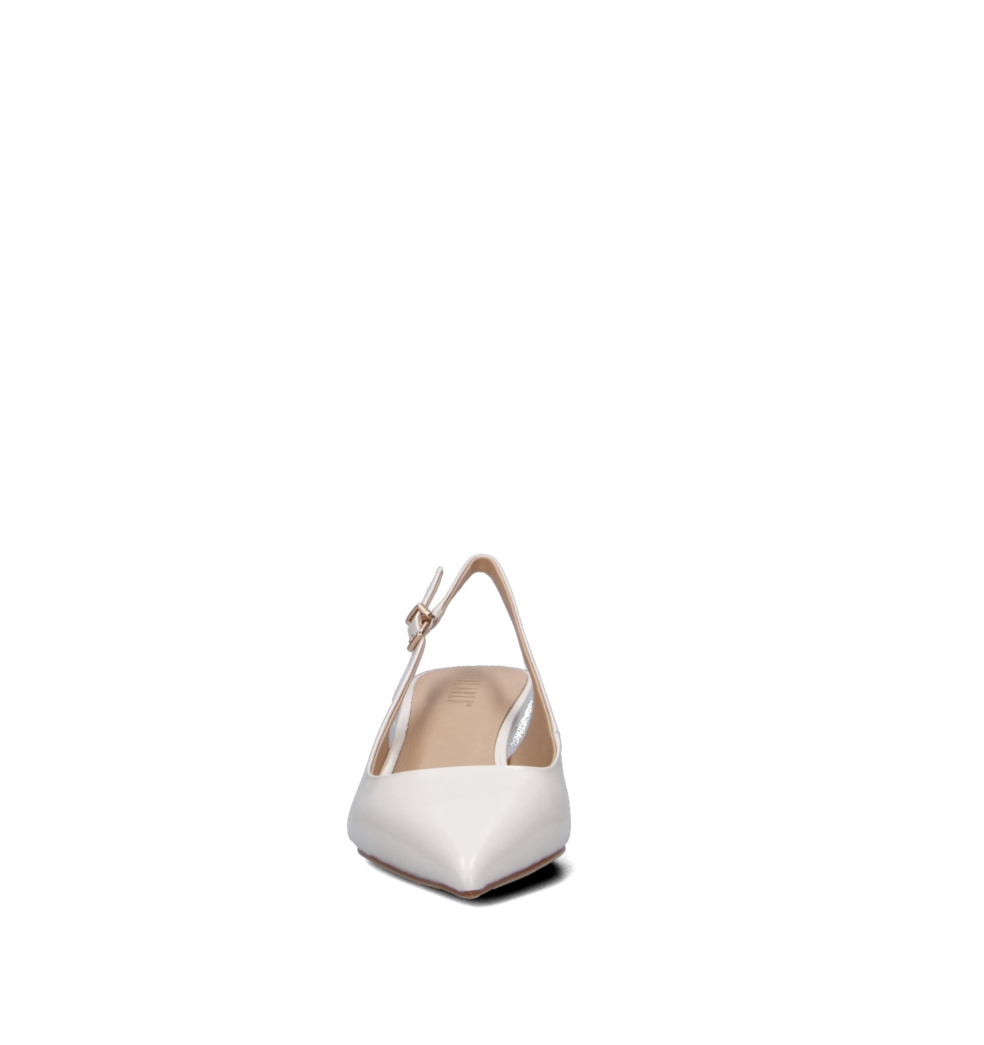 VIOLABLU' Slingback donna bianca in pelle