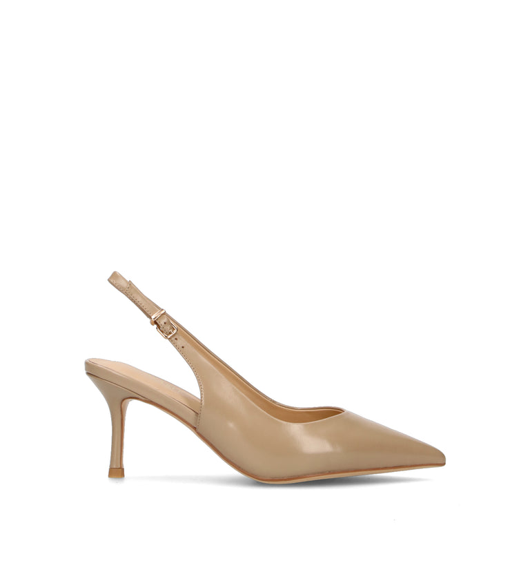 VIOLABLU' Slingback donna nude in pelle