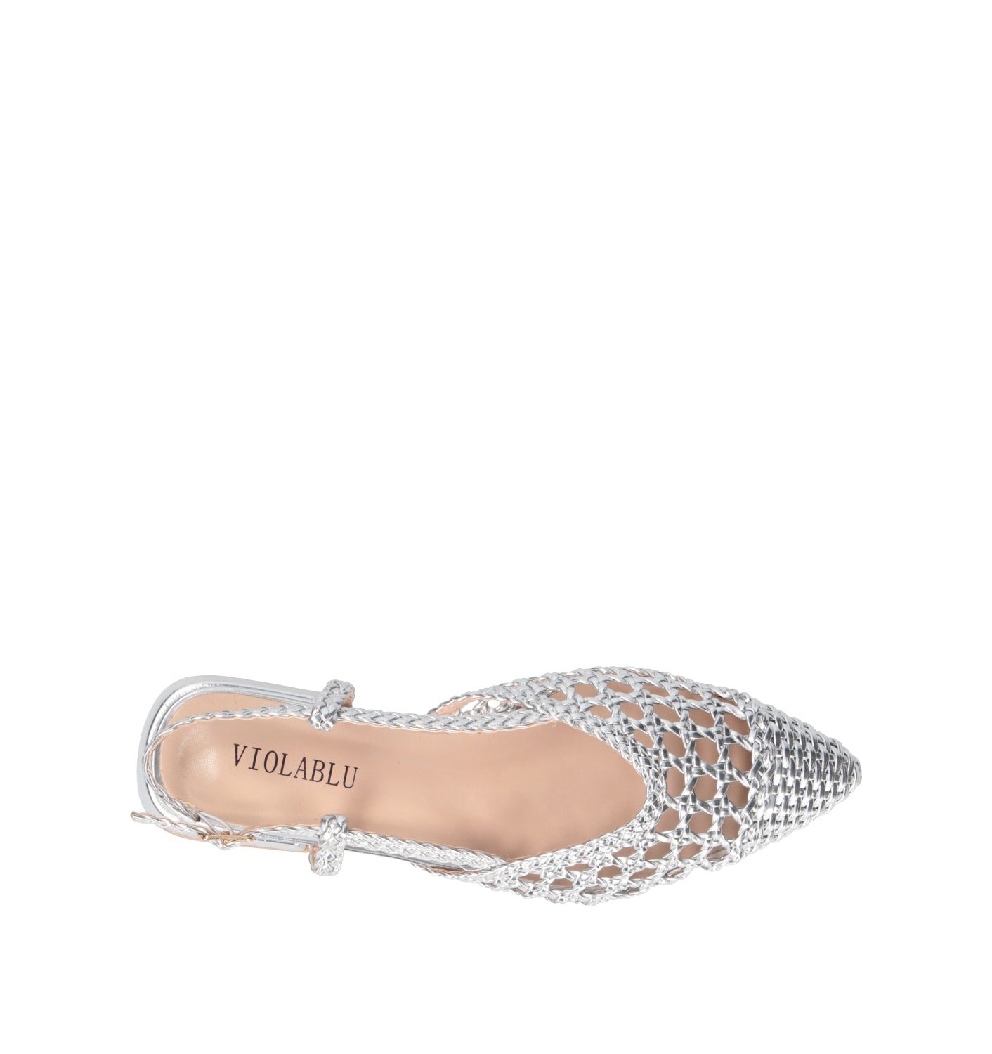 VIOLABLU' Slingback donna argento