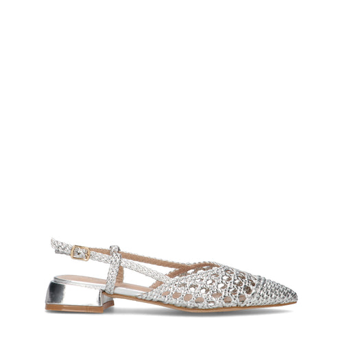 VIOLABLU' Slingback donna argento