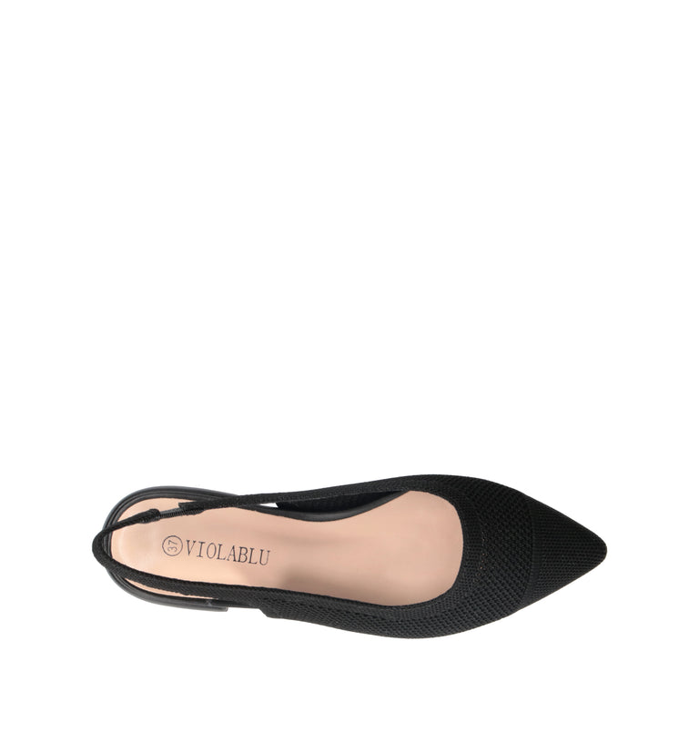 VIOLABLU' Slingback donna nera