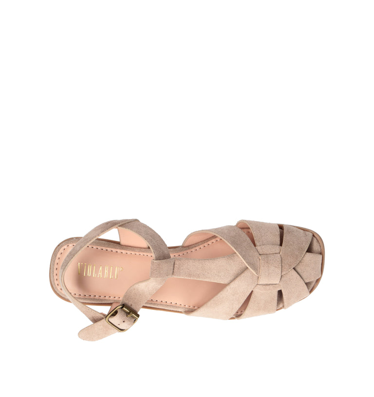 VIOLABLU' Sandalo donna beige