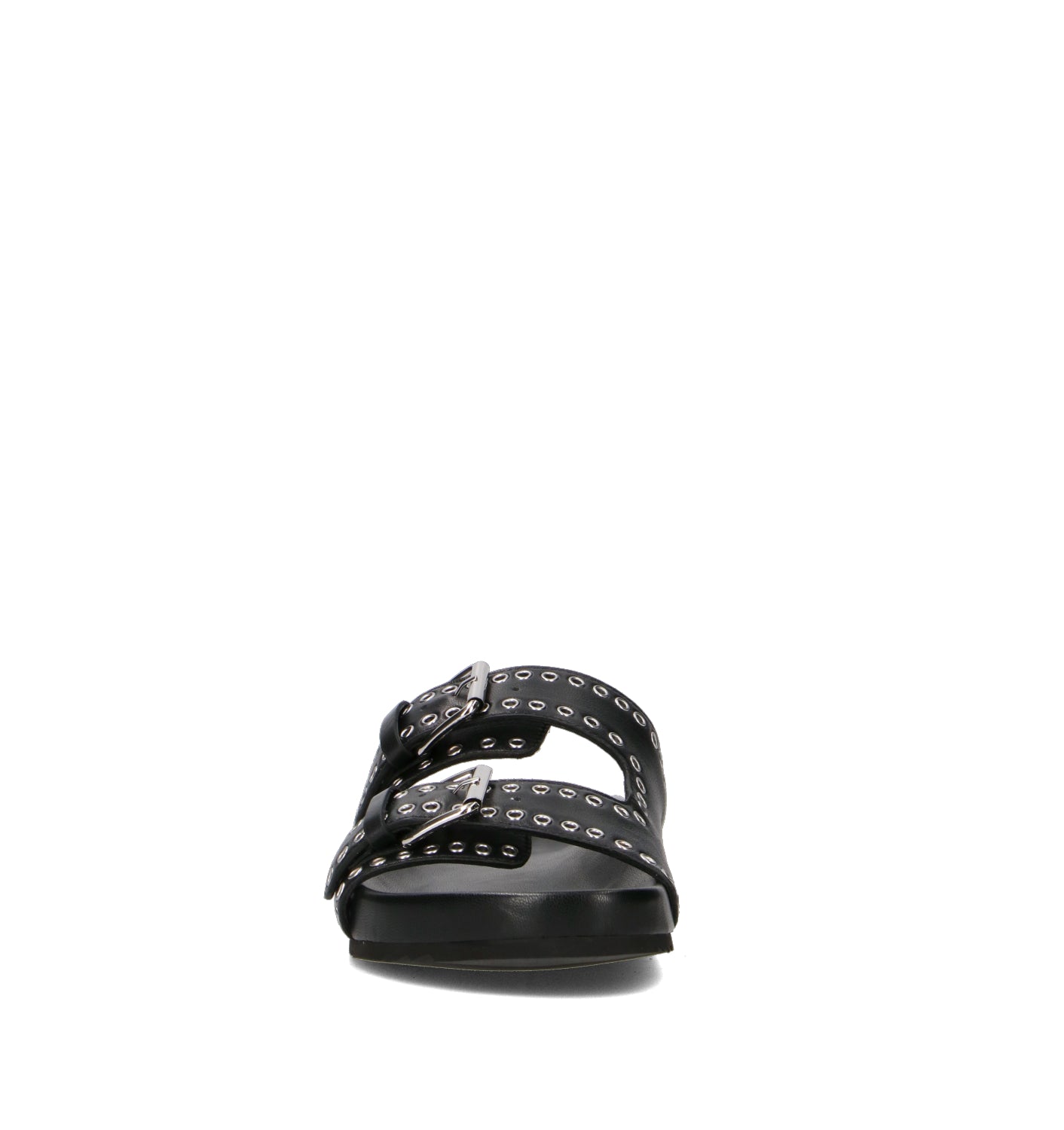 VIOLABLU' Ciabatta donna nera in pelle